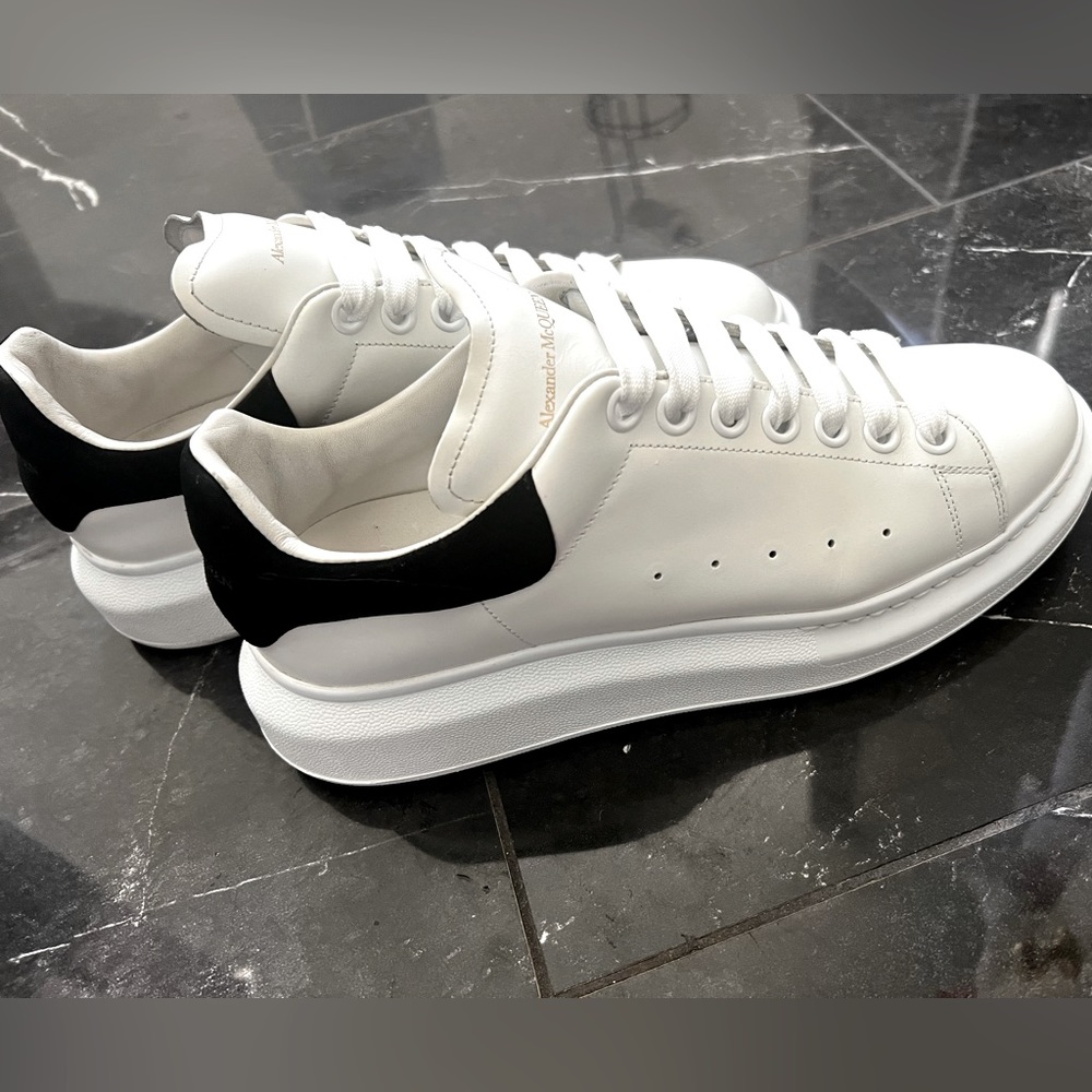 White and black Alexander McQueen size 40. Only worn twice